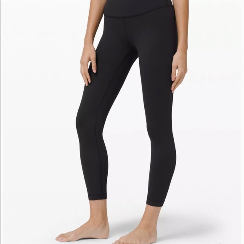 Lululemon Wunder Under HR Tight 25", black, size 8